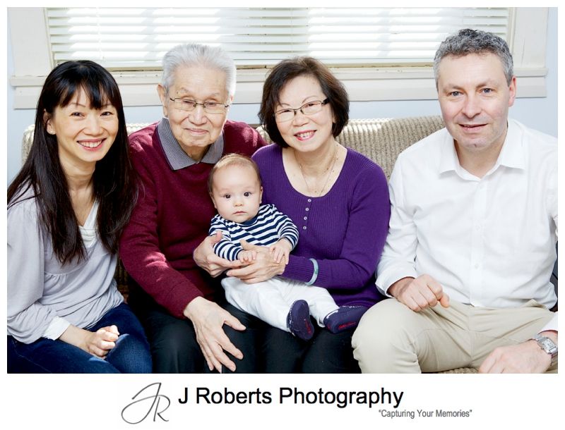 Family Portrait Photography Sydney Multi Generation Portraits Rod Park Russell Lea Sydney